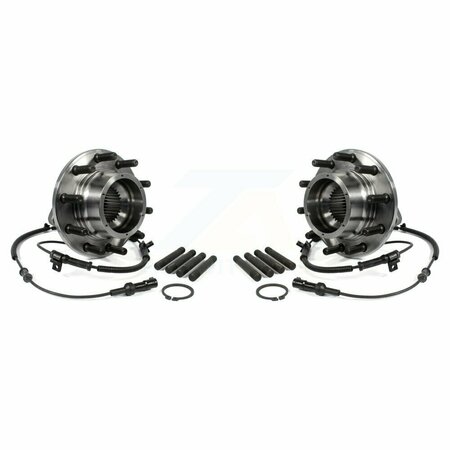 KUGEL Front Wheel Bearing And Hub Assembly Pair For 2005-2010 Ford F-450 Super Duty F-550 4 X K70-100419